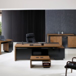 Manger Office with side , Insert unit and Table (M-08)