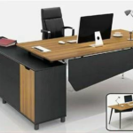 Office with metal legs and side (M-12)