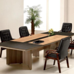 Wooden meeting table (R-07)