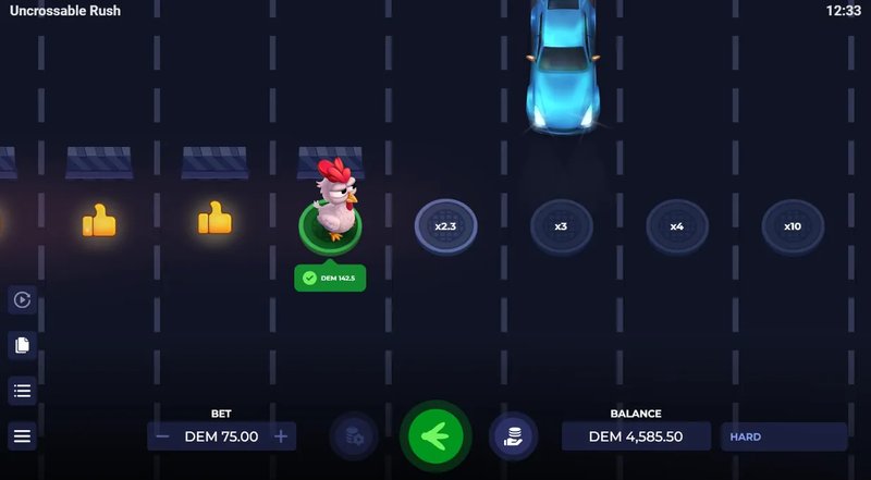 Experimenta el Rápido Torbellino Imposible de Uncrossable Rush en Slot Online
